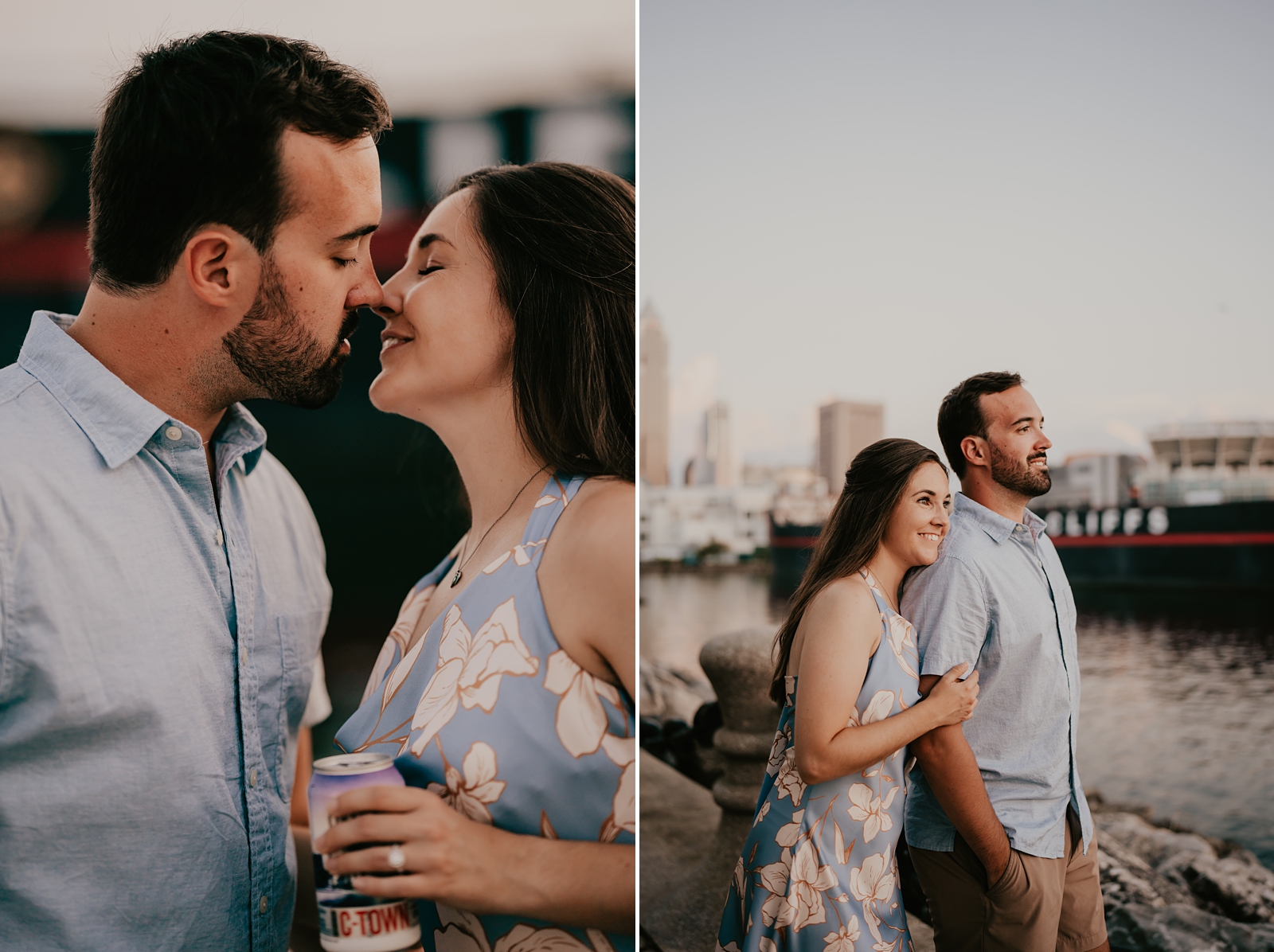 Engagement photos with IPA