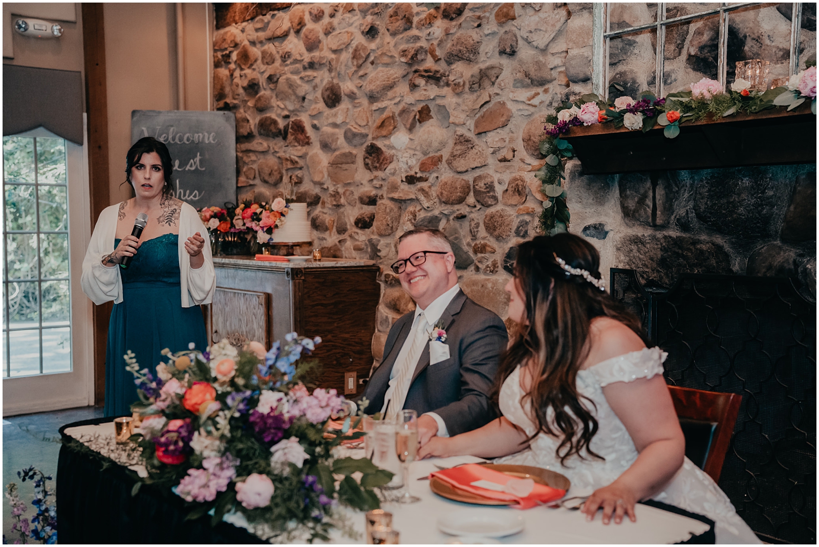 The Clifton Barn Wedding Reception